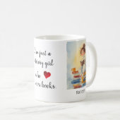 Personalized Mug "Literary Girl" (Devant droit)