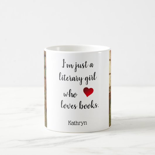 Personalized Mug "Literary Girl" (Centre)