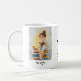 Personalized Mug "Literary Girl" Koffiemok