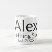 Personalized Mug Template – Custom Text & Name Des (Centre)