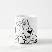 Personalized mug with a dog design (Centre)