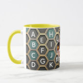 Personalized Mug with Custom Kid Photo A-Z letters Mok (Links)