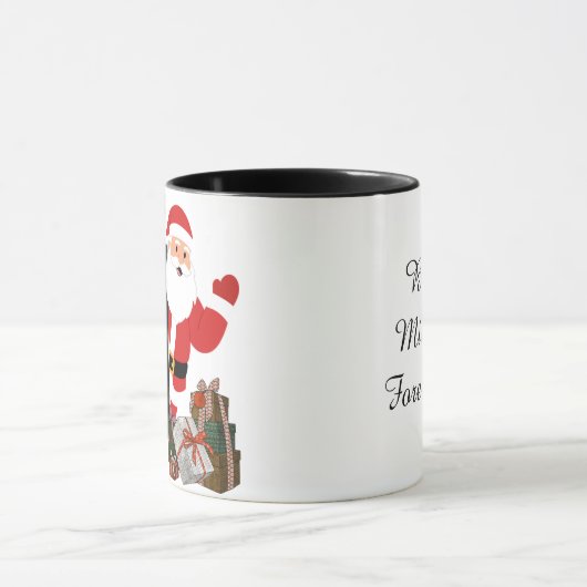 Personalized Mug with Letter (Centre)