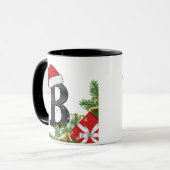 Personalized Mug with Letter (Devant gauche)