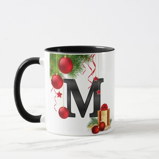 Personalized Mug with Letter Mok (Links)