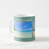 Personalized mug with photo, text and year koffiemok (Voorkant links)