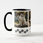 Personalized Multi-Photo Pet Lover Mug  (Gauche)