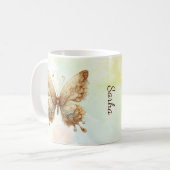 Personalized Mystic Butterfly Mug (Devant gauche)