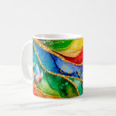 Personalized Mystic Butterfly Mug Koffiemok (Voorkant links)
