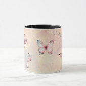 Personalized Mystic Butterfly MugMug Mok (Midden)