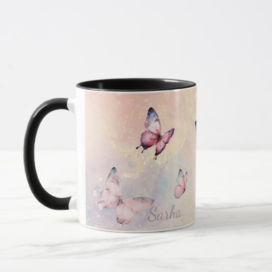 Personalized Mystic Butterfly MugMug Mok (Links)