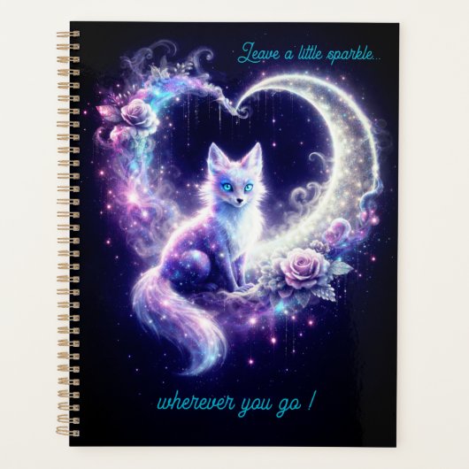 Personalized Mythical Leave a Little Sparkle Planner (Voorkant)