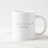 Personalized Name Birthday Coffee Mug for Him (Droite)