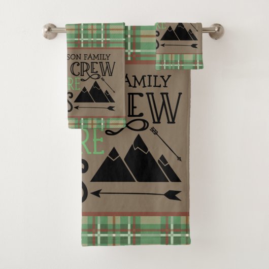 PERSONALIZED NAME Cabin Camping Adventure (En situation)