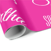 Personalized Name Custom  Cadeaupapier (Rol Hoek)