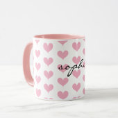 Personalized Name Mug | Custom Name Coffee Mug  (Devant gauche)