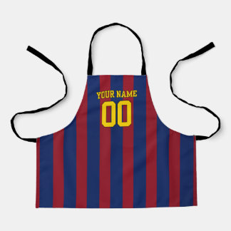  Personalized Name & Number Apron FCB Schort