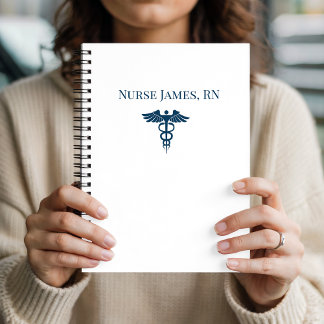 Personalized Name Nurse Journal Gift for RN NP PA Notitieboek