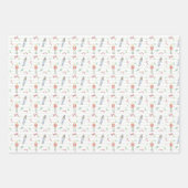 Personalized Name Nutcracker Christmas Inpakpapier Vel (Voorkant 2)