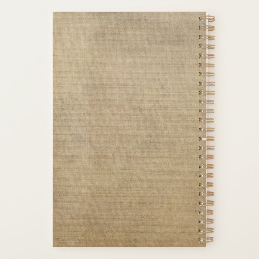 Personalized Name Planner Add your Name (Achterkant)