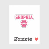 Personalized Name Sticker | Custom Name Sticker  (Feuille)