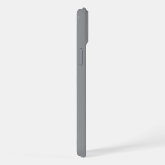 Personalized Name Stylish Modern Minimal Dark Grey (Côté droit)