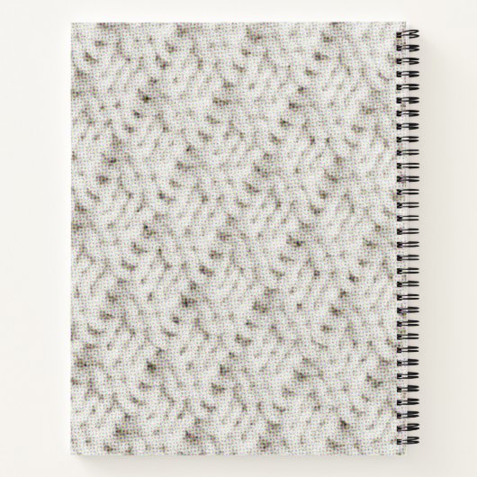 Personalized Name Yarn Pattern Knitting Journal (Dos)