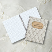 Personalized Name Yarn Pattern Knitting Journal