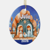 Personalized Nativity Ornament (Rechts)