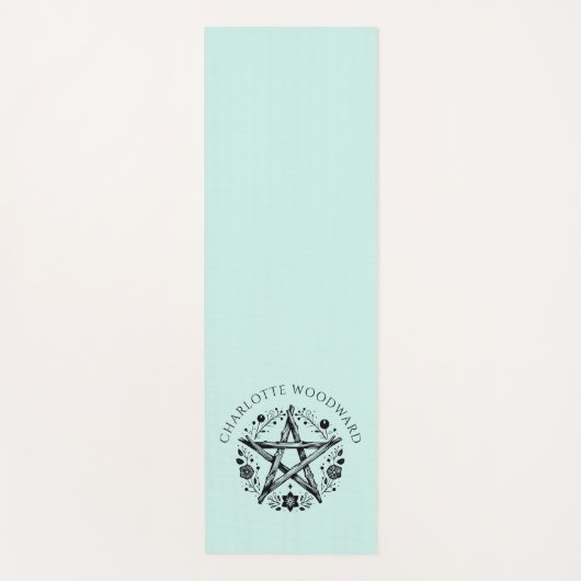 Personalized Nature Floral  Yogamat (Voorkant)