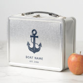 Personalized Nautical Anchor Boat Name (In situ)