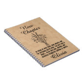 Personalized New Chapter Spiral Journal Gift (Côté Droit)