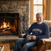 Personalized New Grandpa Est Date Father's Day Trui