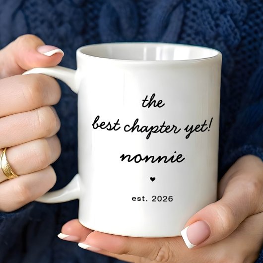 Personalized Nonnie Mug Best Chapter Yet