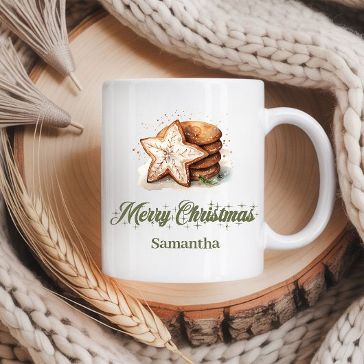 Personalized Nordic Holiday Coffee Mug Gift