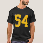 Personalized Number Jersey T-Shirt - Customizable (Voorkant)