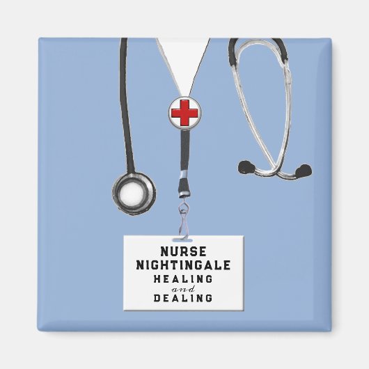 Personalized Nurse Appreciation Magnet Magneet (Voorkant)