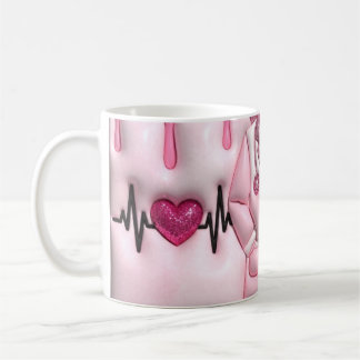 Personalized Nurse in Progress Classic 11oz Mug Koffiemok