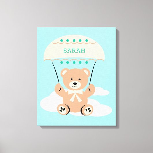 Personalized Nursery wall Art Canvas Afdruk (Voorkant)