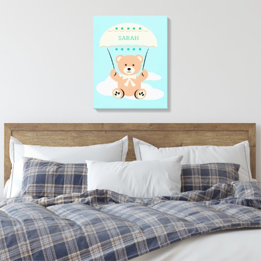 Personalized Nursery wall Art Canvas Afdruk (Insitu (Slaapkamer))