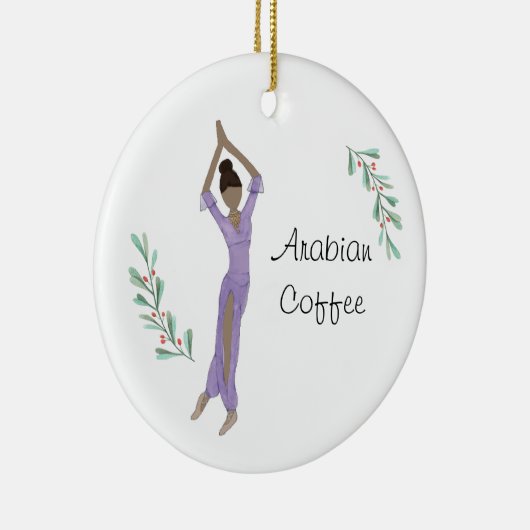 Personalized Nutcracker Arabian Keramisch Ornament (Rechts)