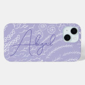 Personalized Ocean Coral Reef Beachy Case-Mate iPhone Case (Achterkant (horizontaal))