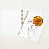 Personalized October Birth Flower Portrait (Devant avec enveloppe)