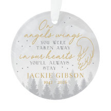 Personalized On Angels Wings