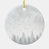 Personalized On Angels Wings Photo Ornament (Achterkant)