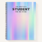 personalized opal notebook notitieboek (Voorkant)