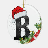 Personalized Ornament with Letter (Links)