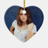 Personalized Ornament with Photo & Custom Message (Voorkant)