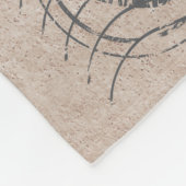 Personalized "Our Love Story" Library Card Fleece Deken (Hoek)