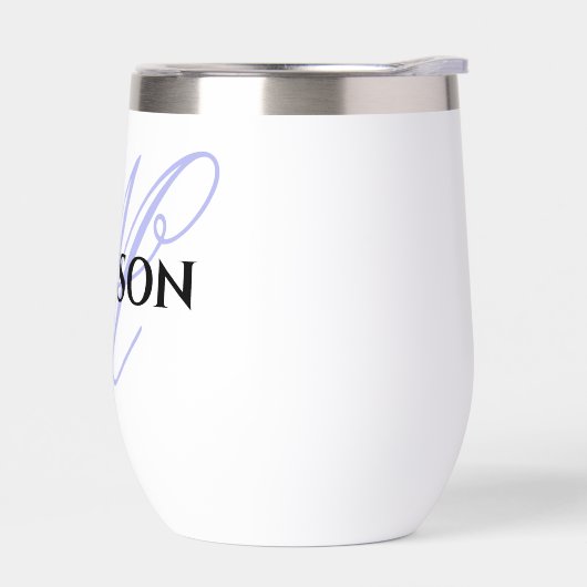 Personalized outdoor wine glass (Gauche)